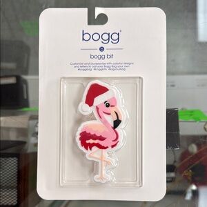 New-Bogg Bag - Bogg Bits - Holiday Flamingo